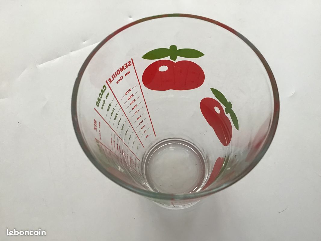 Verre doseur vintage Henkel Pomme (image 5)