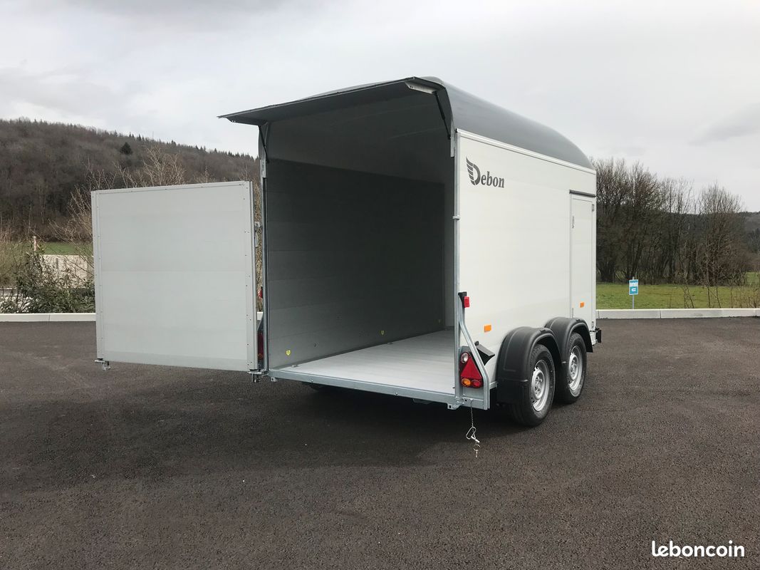 Remorque Fourgon Debon Roadster 500 Alu Porte (image 3)