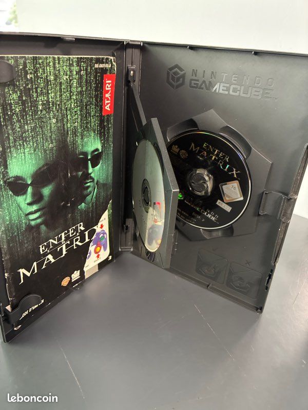 Enter The Matrix - Nintendo GameCube - Choix Des Joueurs - PAL - Avec Manuel