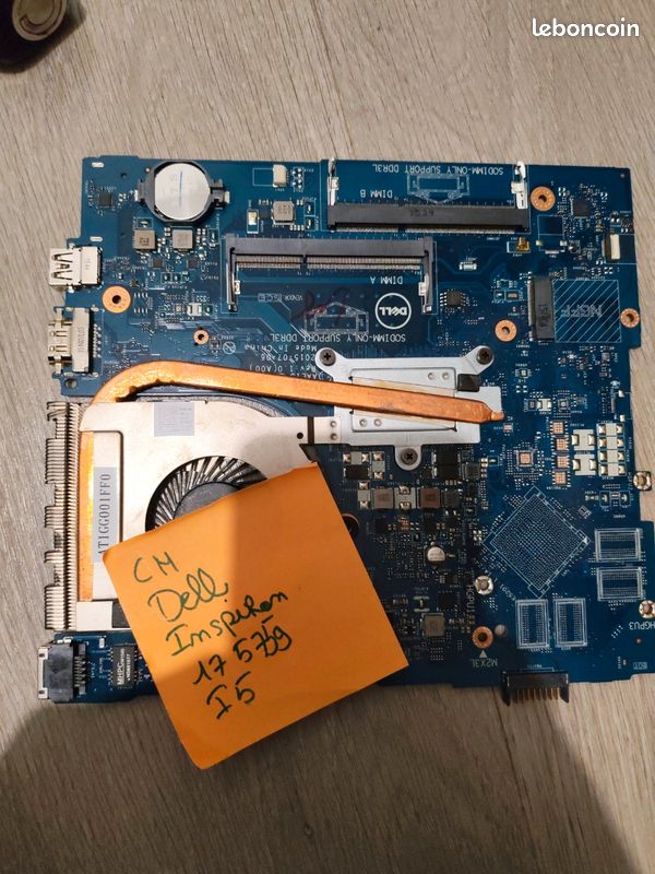 Carte Mère Dell Inspiron 5447 - Processeur Intel Core I7-4510U - 100% Fonctionnelle - Pièce Occasion Testée