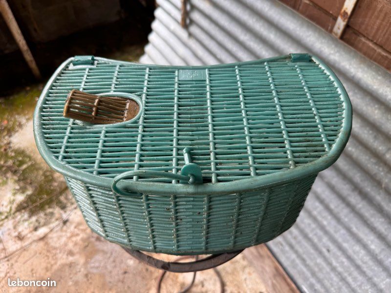 Panier en grès vintage brutaliste Campo Piano Orezza Corse | Selency