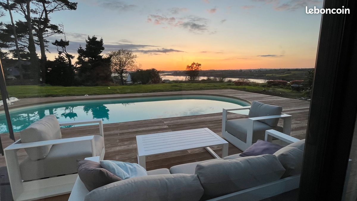 Grande maison vue mer, piscine chauffée (image 1)