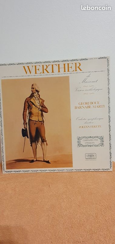 33 tours Jules MASSENET WERTHER (image 1)