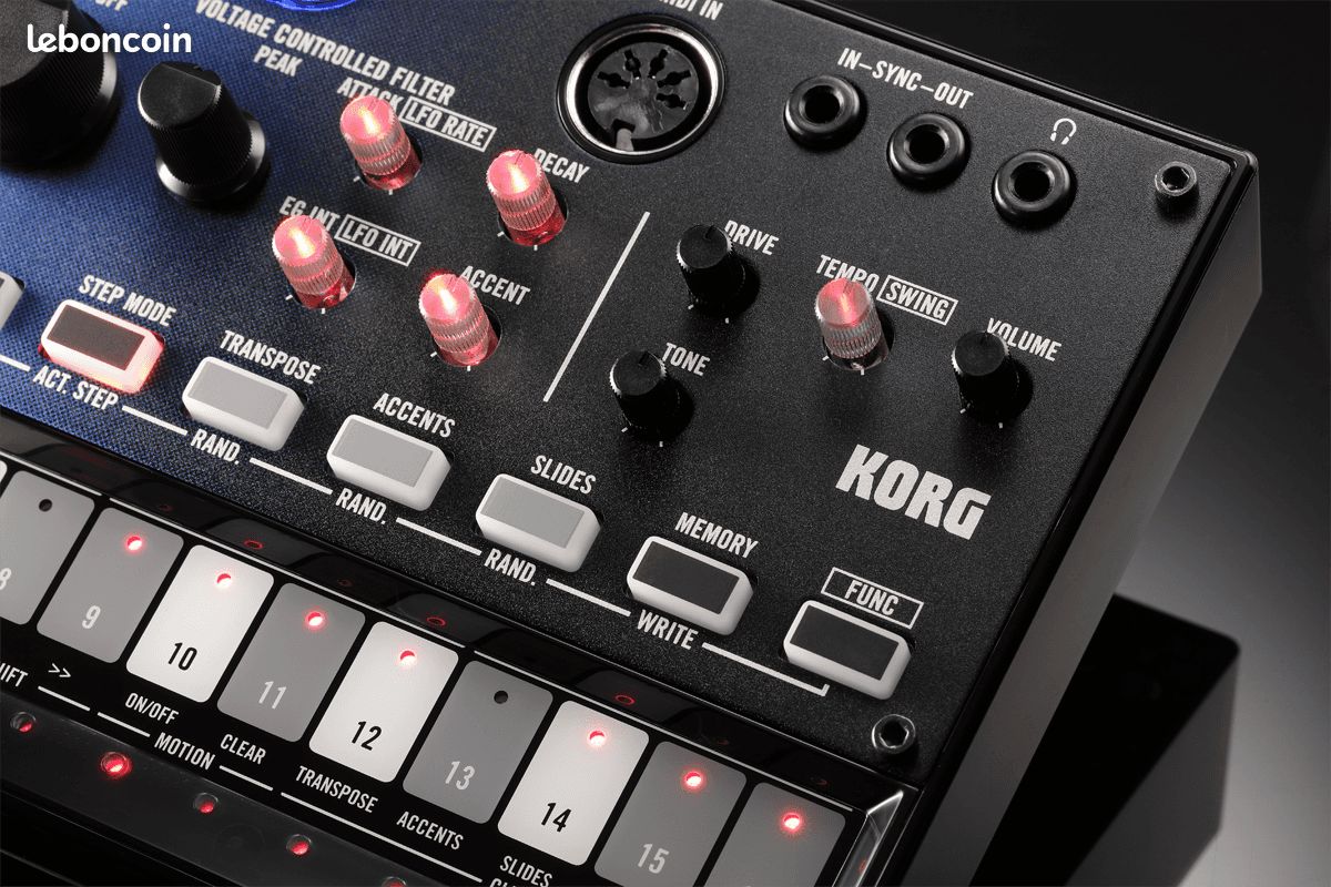 Synthé basse analogique à lampe Nutube Korg Volca Nubass (image 3)
