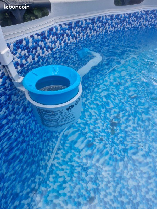Piscine hors sol tubulaire BESTWAY Steel Pro Max 366 x 100 cm + accessoires complets (image 4)