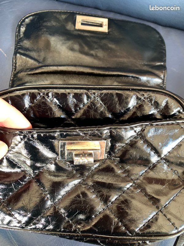 Mini sac matelassé noir (image 5)