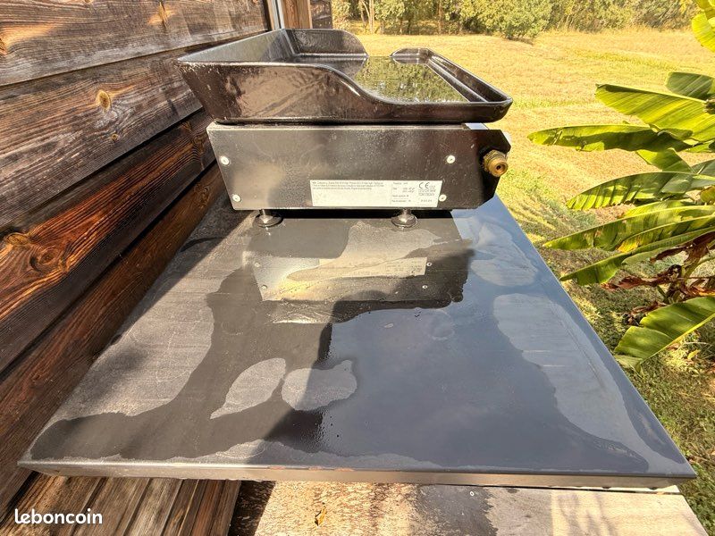 Plancha et chariot forgé Adour (image 6)