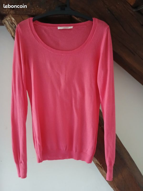 Pull rose femme taille 36 (image 1)