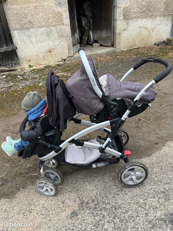 Poussette Jumeaux Poussette Cosy Occasion Poussette Double Cosy X2