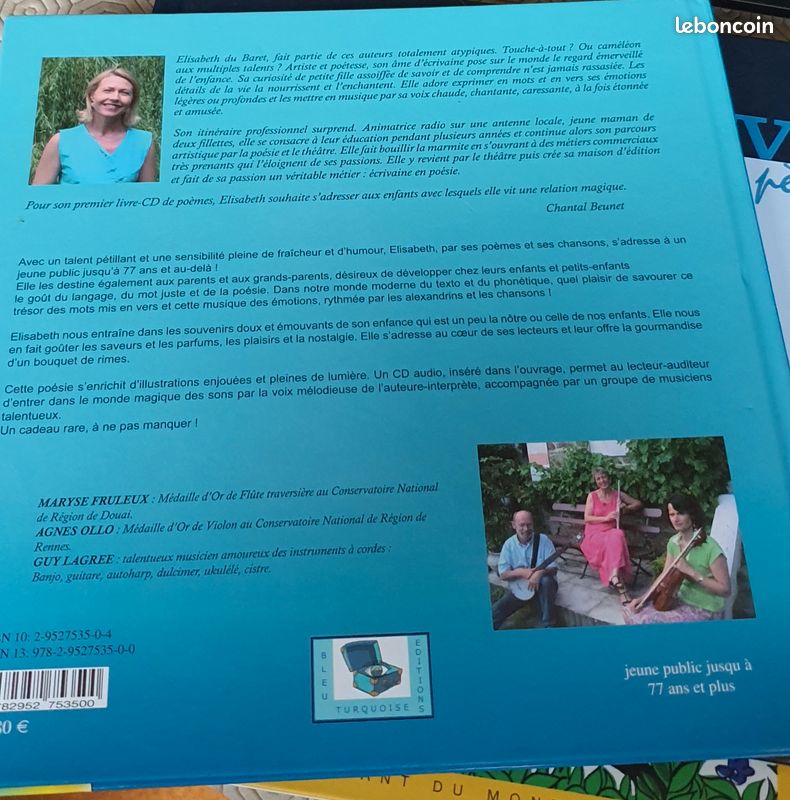 A Kwa (Quoi ?) Ca Rime ? Livre-CD de Poemes et Chansons (image 3)