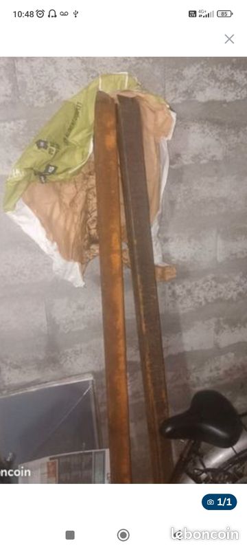 Poteaux feraille 178cm / 7cm (image 1)