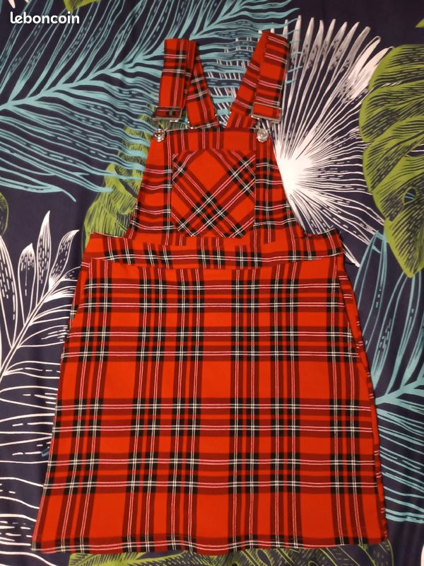 Robe salopette fille (image 1)