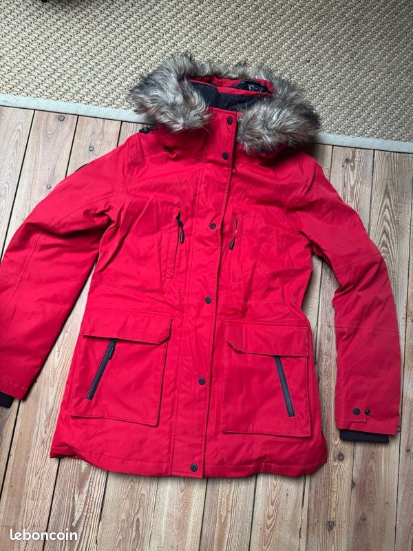 Red Manteau Rouge Superdry Superdry Veste Super Fuji Rouge Dressinn