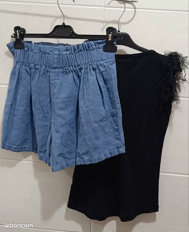 Lot short et haut T S/M (image 6)