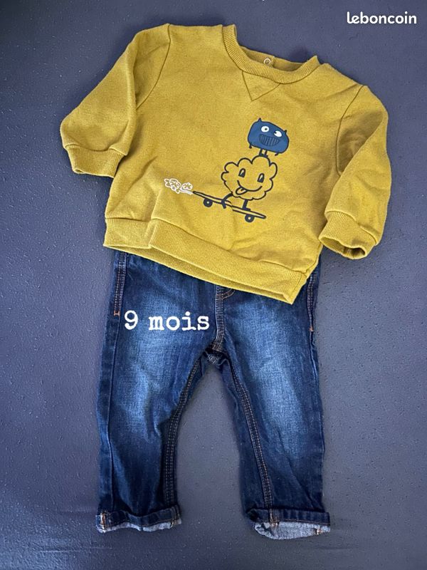 Ensemble pull + jean (image 1)