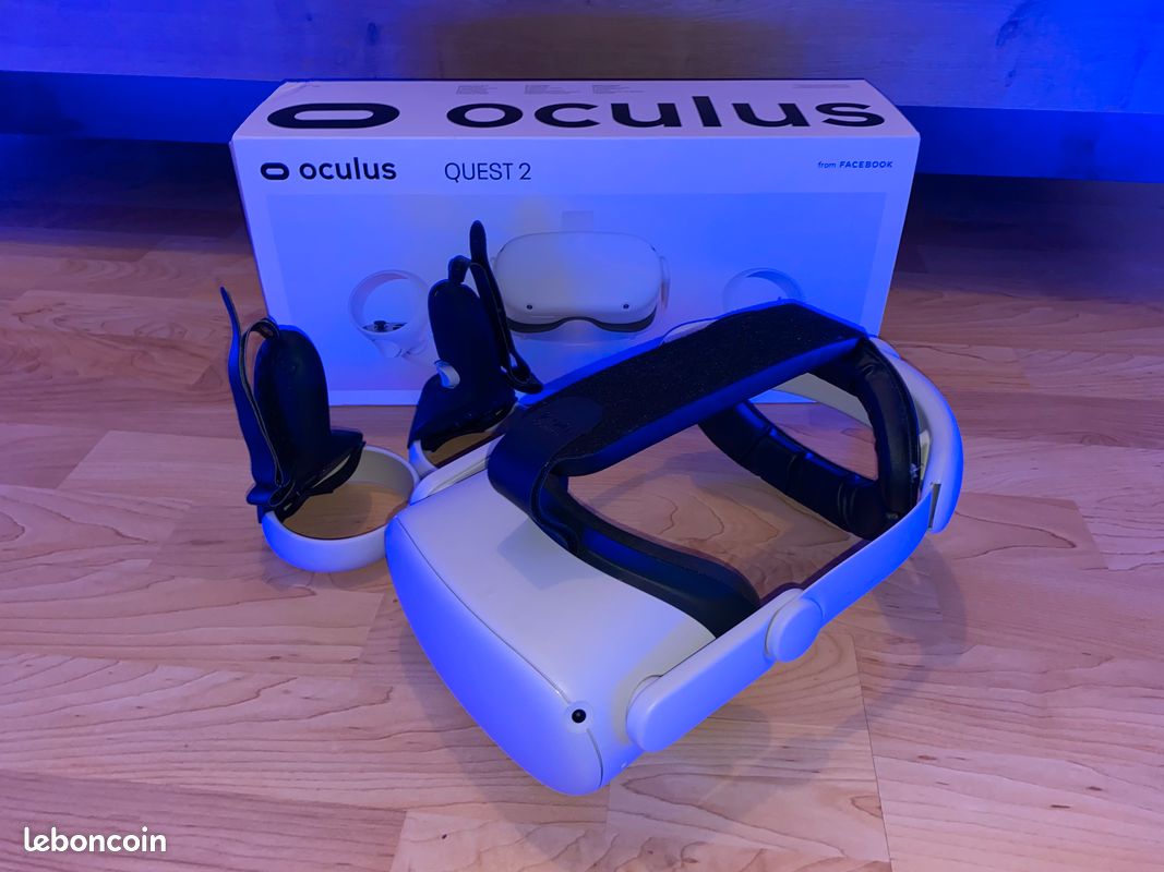 Casque VR Meta Quest 2 64GB complet avec manettes - Consoles Casque VR Meta Quest 2 64GB complet avec manettes - Consoles
