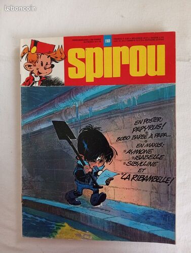 [Bande dessinée] Spirou /n°1969 / Janvier 1976 - Bon état (image 1)