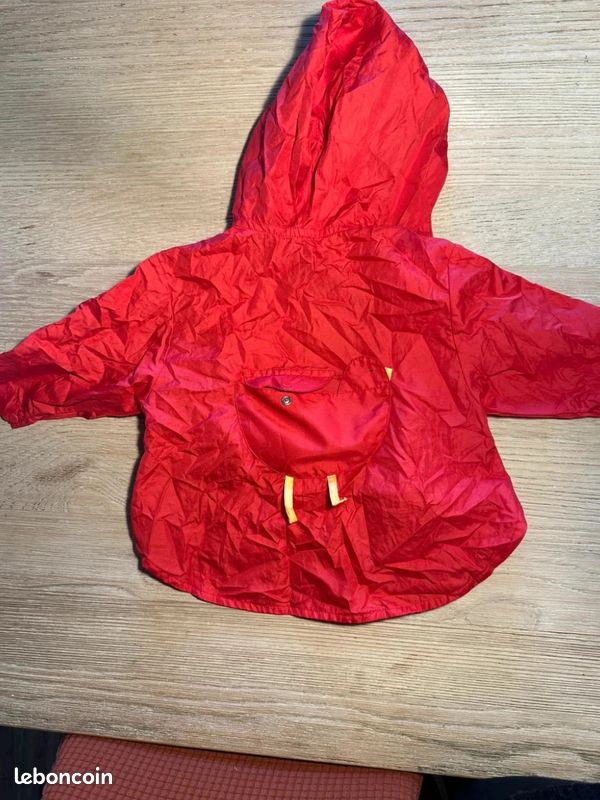 Imperméable pour la pluie catimini 6 mois (image 3)