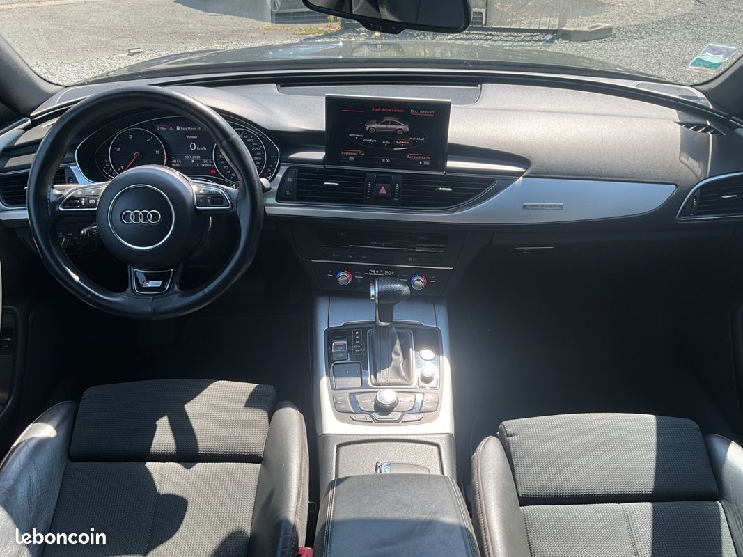 Audi a6 3.0 tdi 205 c s-line quattro s-tronic ouverture sans cle / clim quadri zone / sieges chauffant av/ar (image 13)