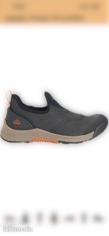Basket imperméable à lacets Motion Access pour homme en noir/vert