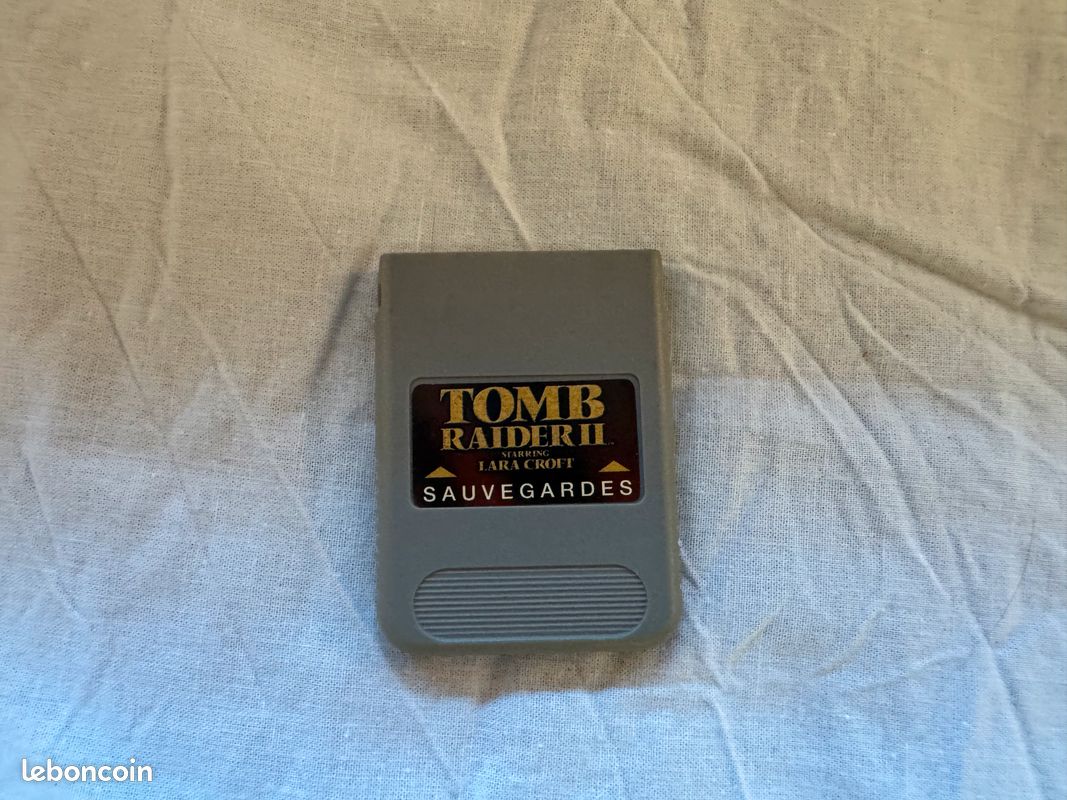 Carte Mémoire PlayStation 1 - Tomb Raider II - Occasion Fonctionnelle