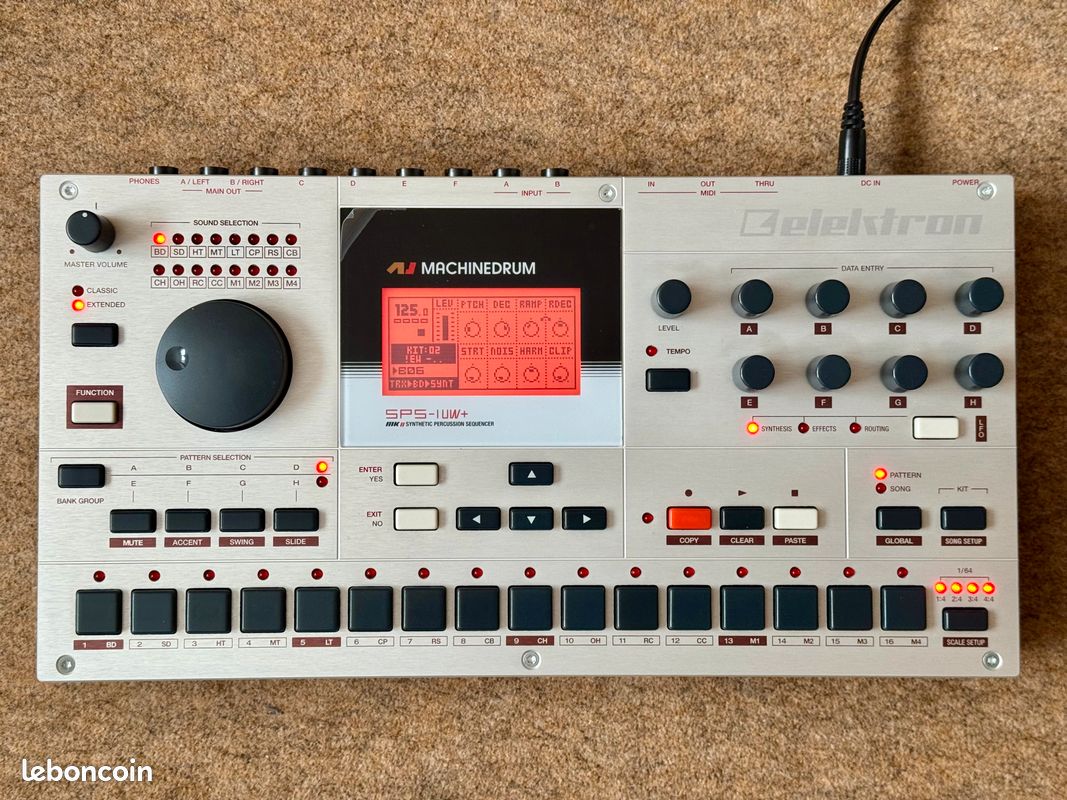 A vendre Elektron Machinedrum SPS-1UW MK2 + Drive (image 1)