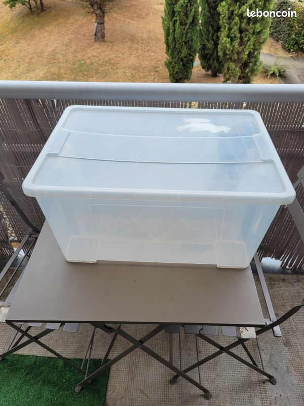 Boite stockage plastique ikea (image 2)