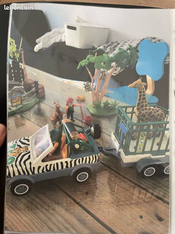 Lot deux zoos et ferme playmobils (image 5)
