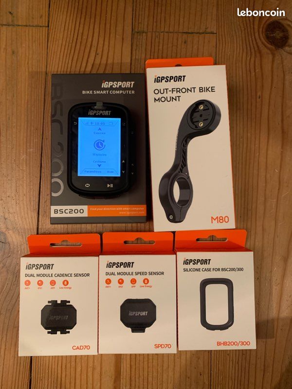 Compteur de vélo - IGPSPORT - IGS50S - GPS sans fil - Étanche IPX7