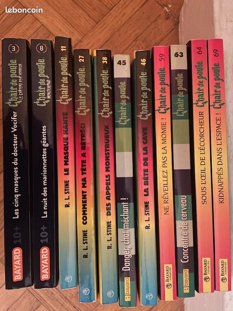Chair de poule de R.L Stine lot de 5 (image 2)