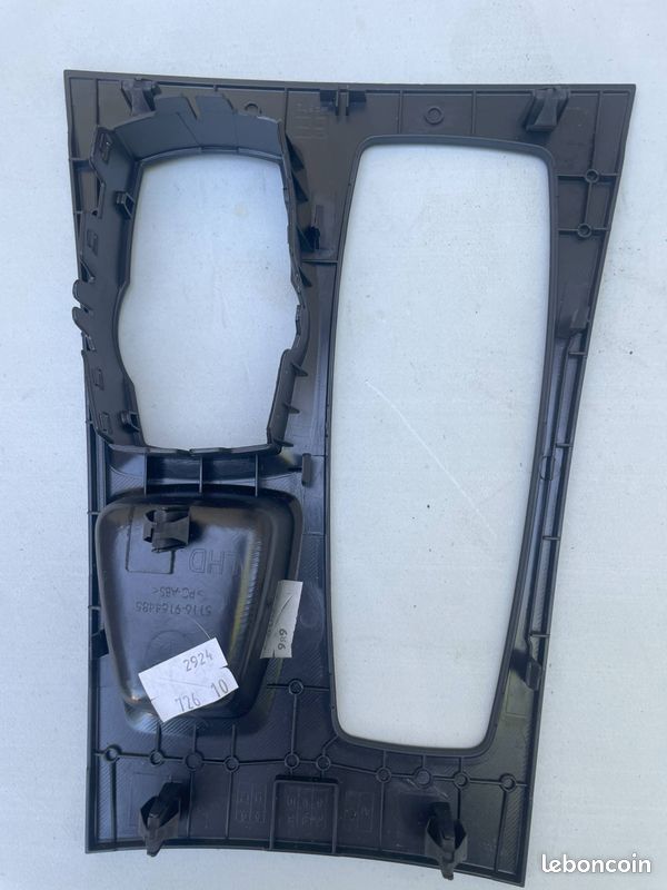 Intérieur Garniture Couverture Pour BMW X5 E70 X6 E71 Intérieur Auto Voiture Console Centrale Changement Vitesse Panneau Décoration Engrenages Couverture Autocollants Garniture ( Couleur : B Model Sil