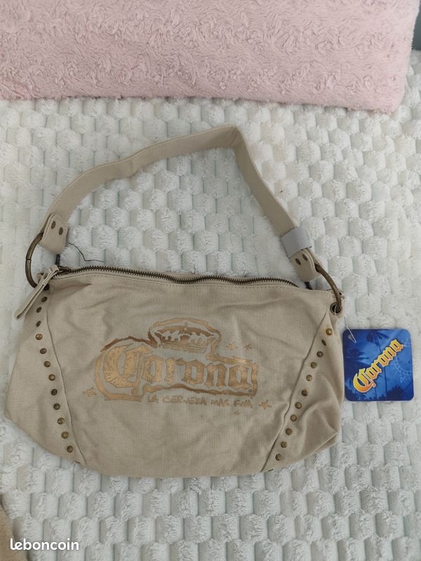☀️ Petit Sac Besace Corona Extra - Neuf & Collector (image 7)
