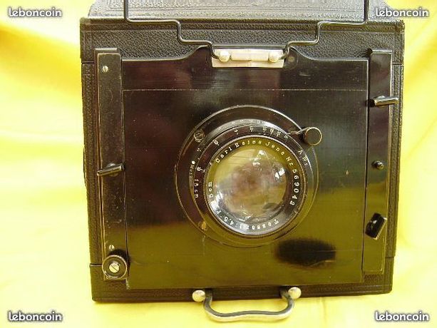 Appareil Photo à Soufflet Allemand Contessa Nettel - Seconde Guerre Mondiale - Pour Pièces / Ne Fonctionne Pas