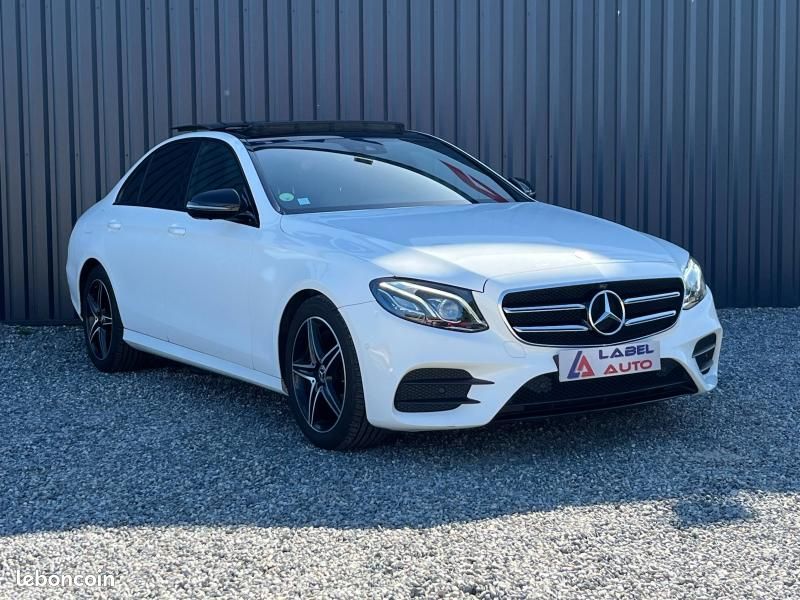 Mercedes-benz Classe E 220 d 194ch AMG Line 9G-Tronic - TOIT OUVRANT / ATTELAGE / SUIVI MERCEDES (image 1)