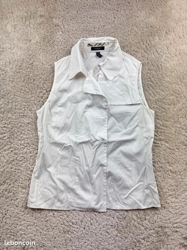 Top Burberry London Sans Manches taille 42 (image 1)