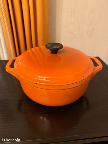 ANCIENNE COCOTTE EN fonte Vintage le creuset 20 cm 1960 EUR 30,00 - FR