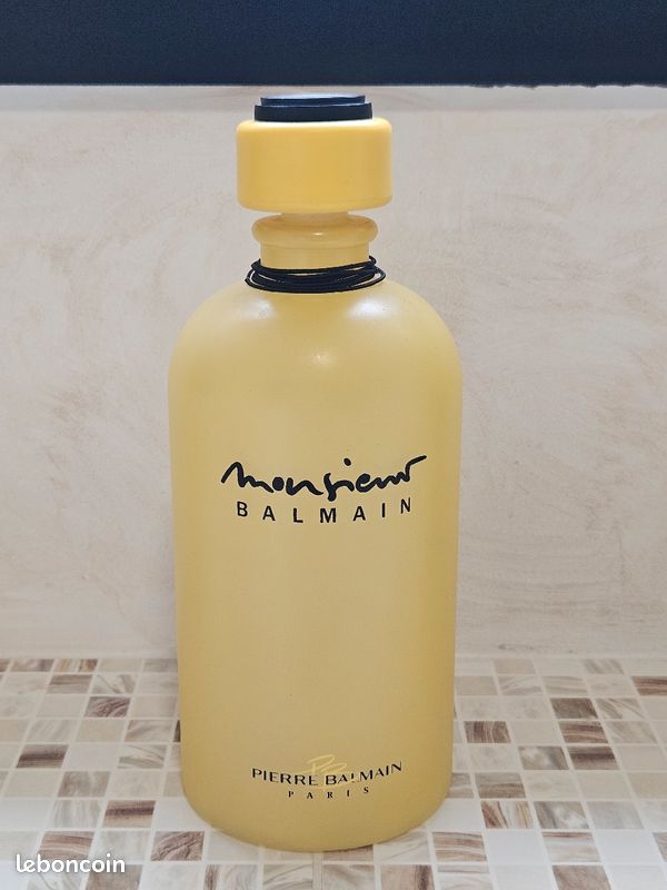 Flacon géant vide Monsieur Balmain Collection