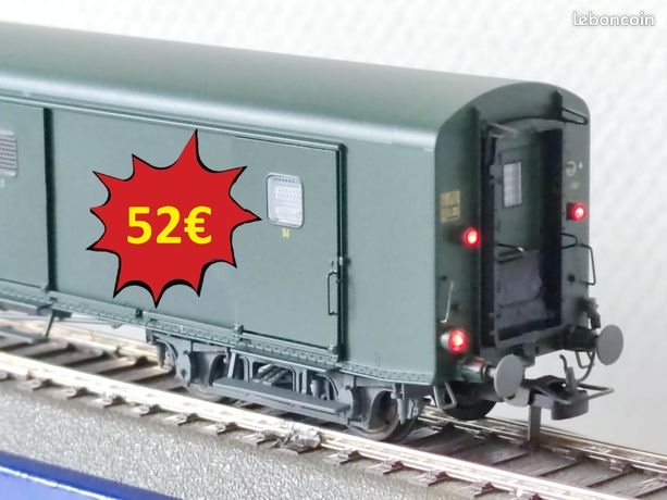 Fourgon SNCF Ree Modeles VB356 - Echelle HO 1/87 - Époque IV