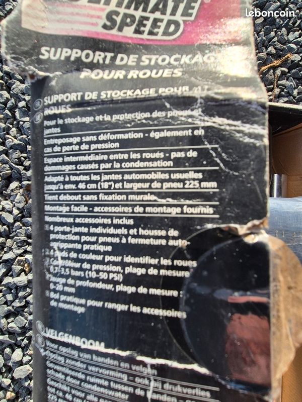 Support de stockage roues (image 3)