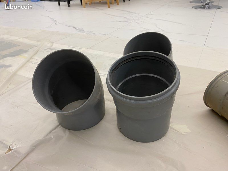 Lot coudes pvc 160 200 (image 1)