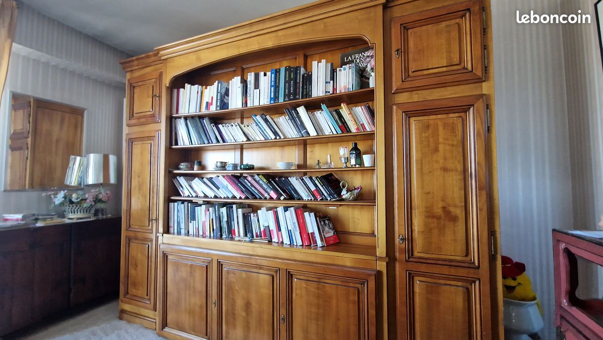 Meuble lit haute qualité avec lit rétractable à l'intérieur du meuble (image 1)