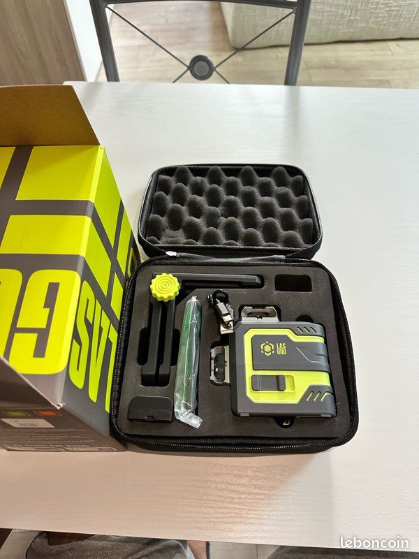 Niveau laser LasGoo LG-3D 3x360° vert neuf (image 1)