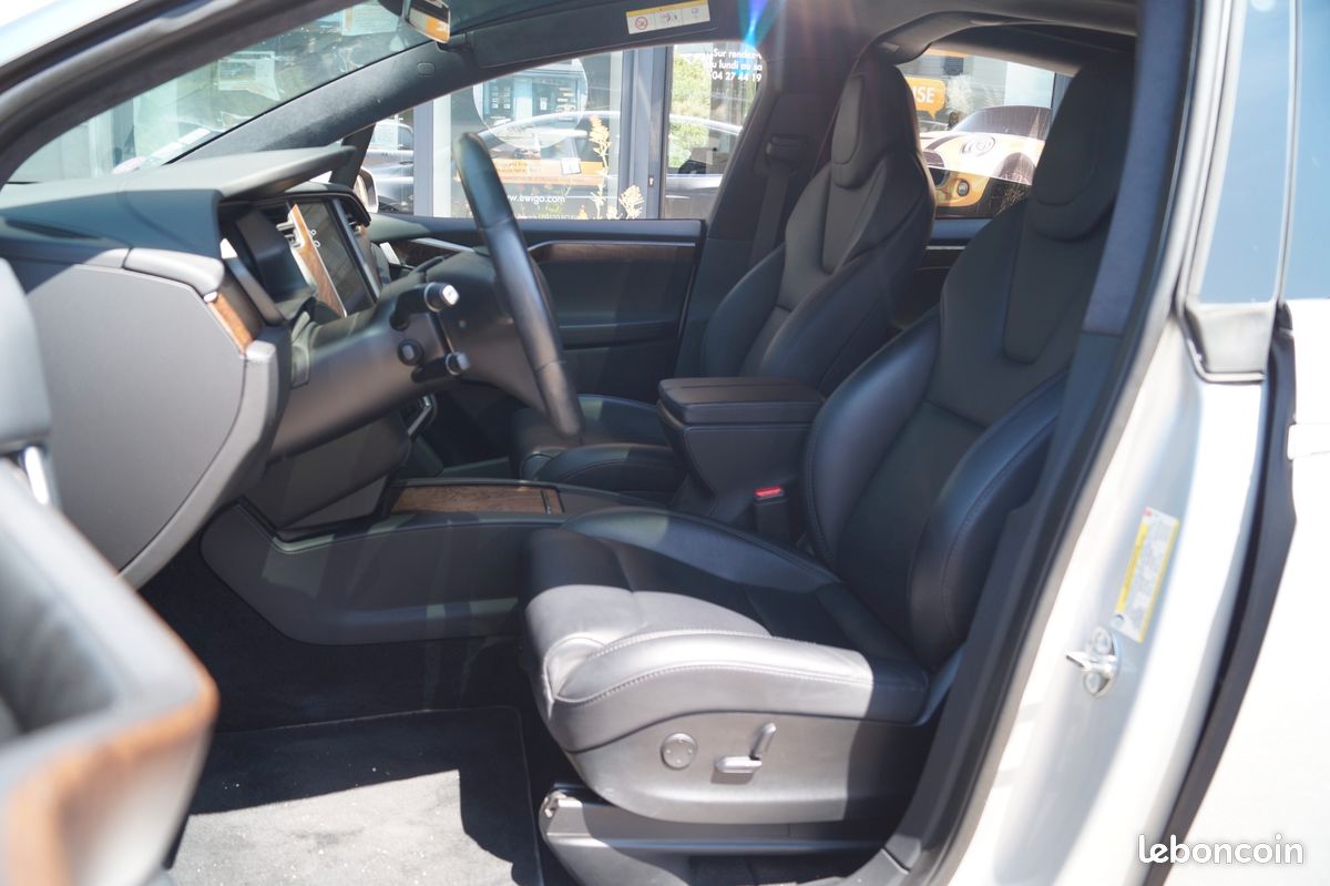 Tesla model-x 100d 422 ch 100kwh 4wd dual-motor bva 5 places + batterie neuve facture tesla (image 17)