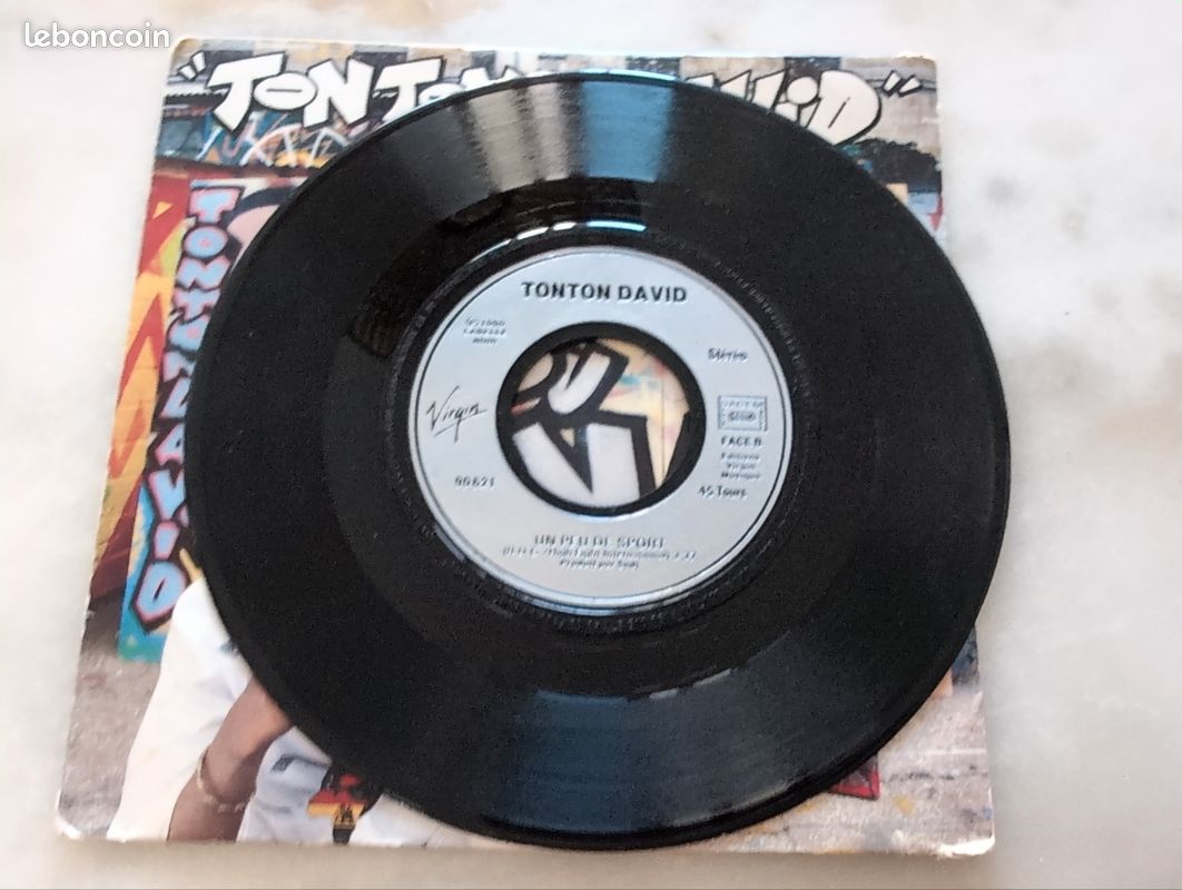 Vinyle 45t Tonton David (image 3)