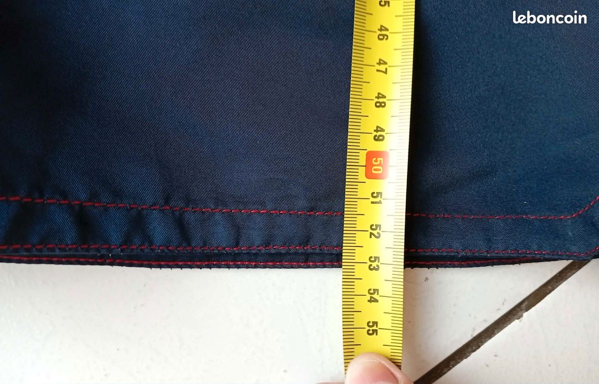 Short Vintage Talbots Taille Haute Bleu - Femme Taille 16, Poches, Y2K