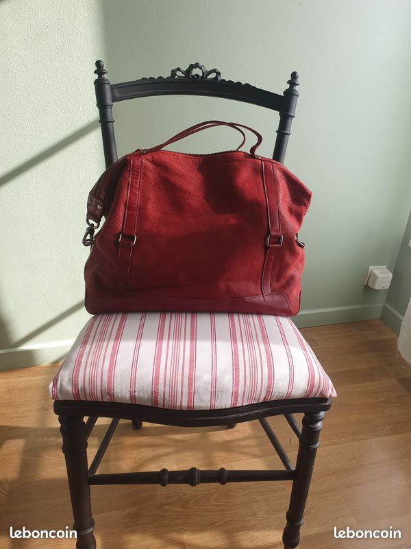 Nat et Nin sac cabas Macy Col. Carmin (image 2)