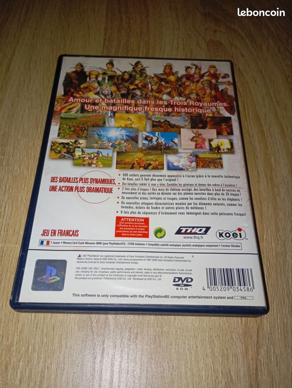Jeu PS2 Kessen 2 – Complet – Bon état