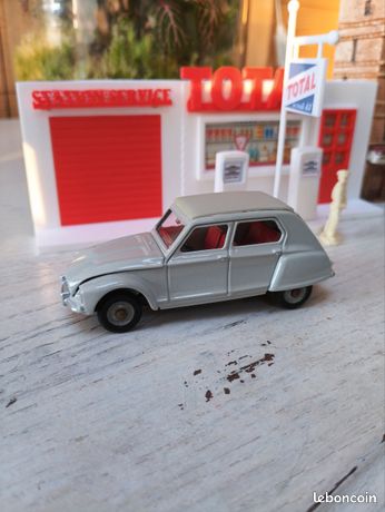 Dinky Atlas 1/43 CITROËN Dyane Blanche, Réf 1413, Miniature En Boîte