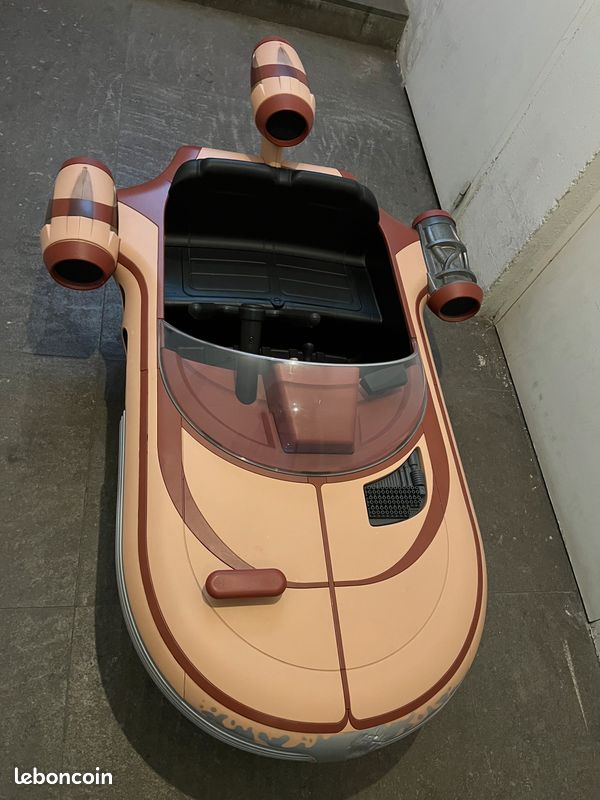 RARE - Land speeder Star Wars électrique en parfait état batterie neuve (image 1)