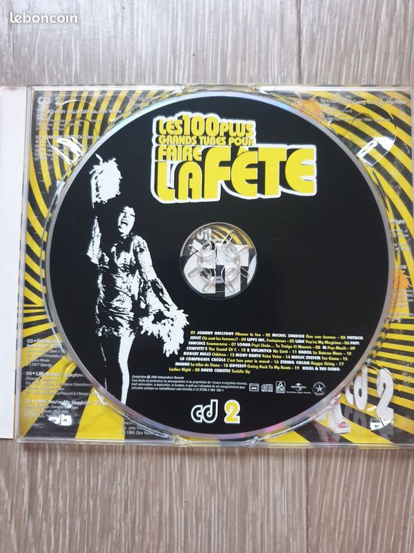 CD Les 100 Plus grands Tubes pour faire la fête (image 11)